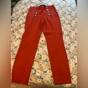 Express Vibrant Red Trousers